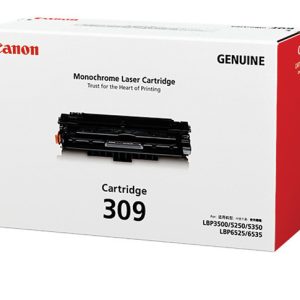 Canon 309 Black Genuine Laser Toner Cartridge