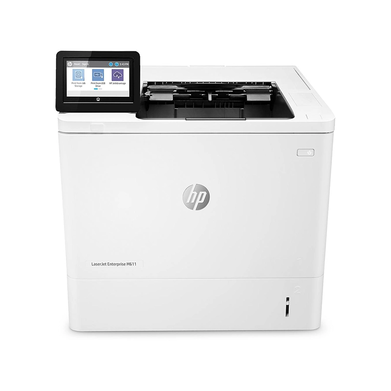 HP LaserJet Enterprise M611dn Printer Front View Paragon Computer