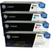 HP 304A Original LaserJet Toner Cartridge (Full Set)