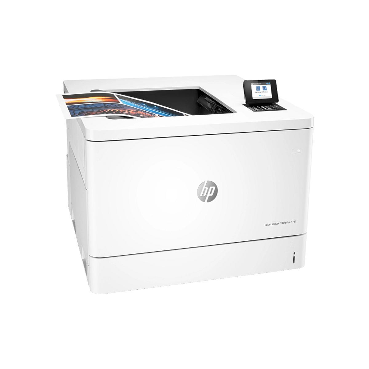 HP Color LaserJet Enterprise M751dn Side View