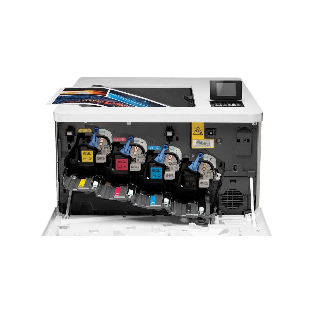 HP Color LaserJet Enterprise M751dn Toner View