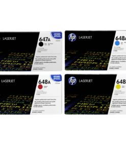HP 647A & 648A Original LaserJet Toner (Full Set)