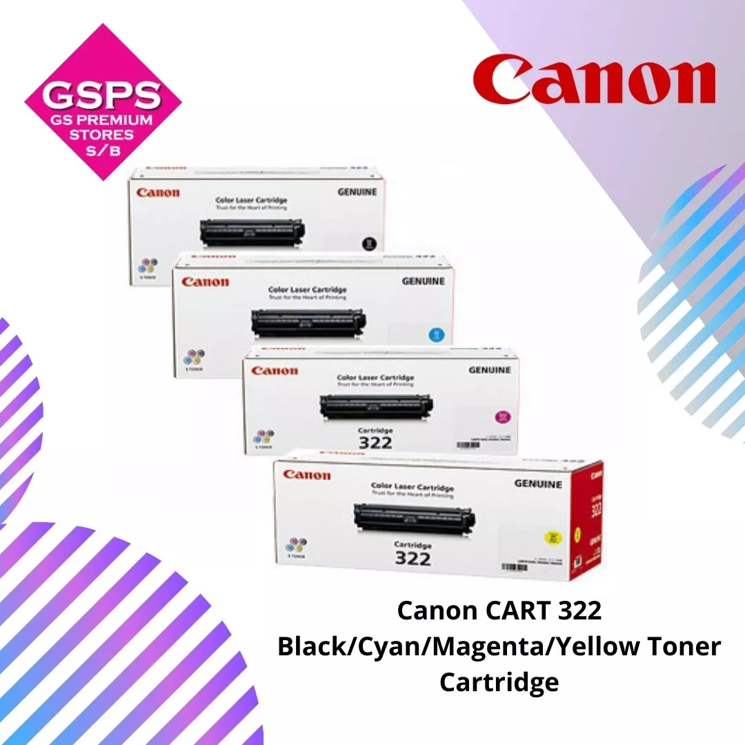 Canon 322 Color Laser Toner Full Set- Paragon Computer - Best