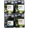HP 932 & 933XL original ink Cartridge Set