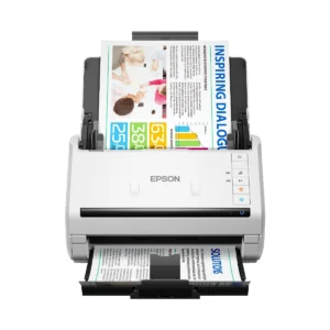 Epson DS-770 II Color Duplex Document Scanner Front View Side