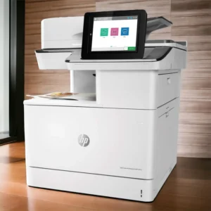 HP Color LaserJet Enterprise MFP M776dn Printer Front Table View Paragon Computer