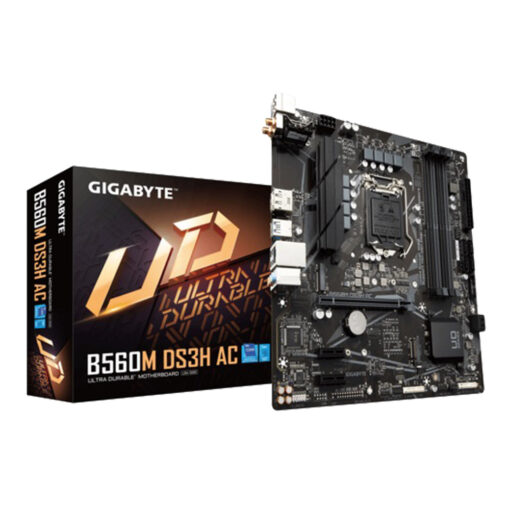 GIGABYTE B560M DS3H AC Intel 10th and 11th Gen Micro ATX Motherboard