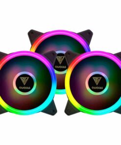 Gamdias AEOLUS M2 1203 Lite 120mm RGB PC Case & Radiator Fan (3 Fans Pack)