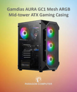Gamdias AURA GC1 Mesh ARGB Mid-tower ATX Gaming Casing PRICE IN BD PARAGON COMPUTER