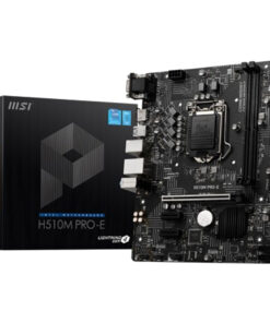 MSI H510M PRO-E Intel 10th Gen and 11th Gen Micro-ATX Motherboard