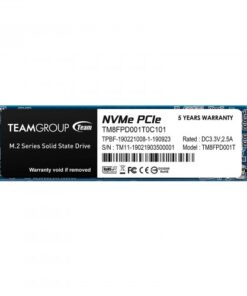 Team MP33 PRO 1 TB M.2 PCIe Gen3.0 x 4 SSD with NVMe SSD