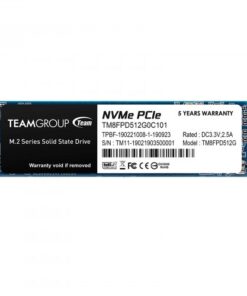 Team MP33 PRO 512GB M.2 PCIe Gen3 NVMe SSD