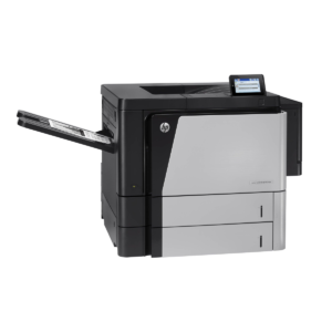 HP LaserJet Enterprise M806dn A3 Single Function Laser Printer Side View Paragon Computer