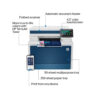HP M4303fdw printer price in bd Paragon Computer frontside port