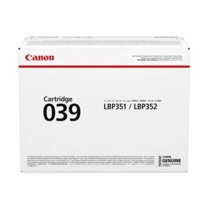 Canon 039 Black Toner