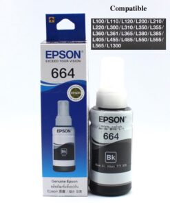 Epson 664 Black Ink Bottle