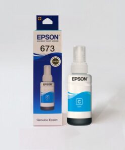 Epson T673 Cyan Ink Bottle