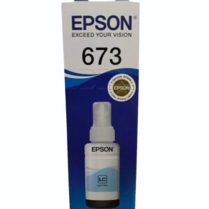 Epson T673 Light Cyan Ink Bottle