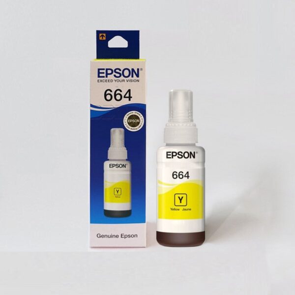 Epson 664 Yellow Ink Bottle