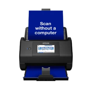Epson WorkForce ES-580W Wireless Document Scanner Front View