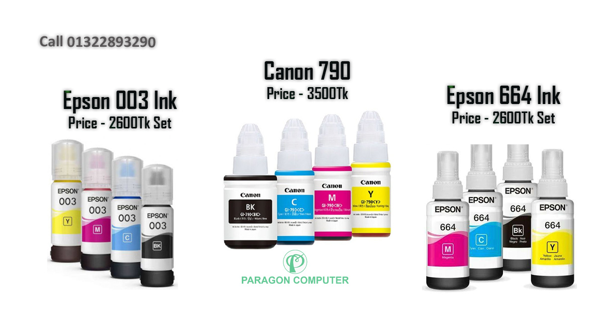 epson canon brother ink price in bd paragon computer
