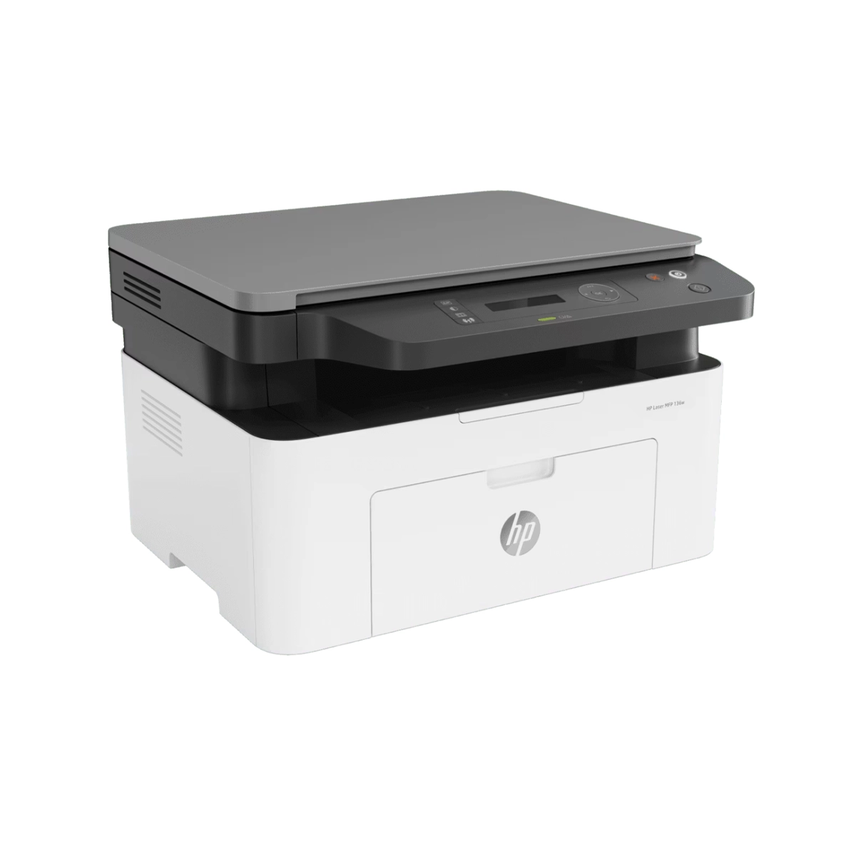 HP Laser MFP 136w Multifunction Laser Printer Side View