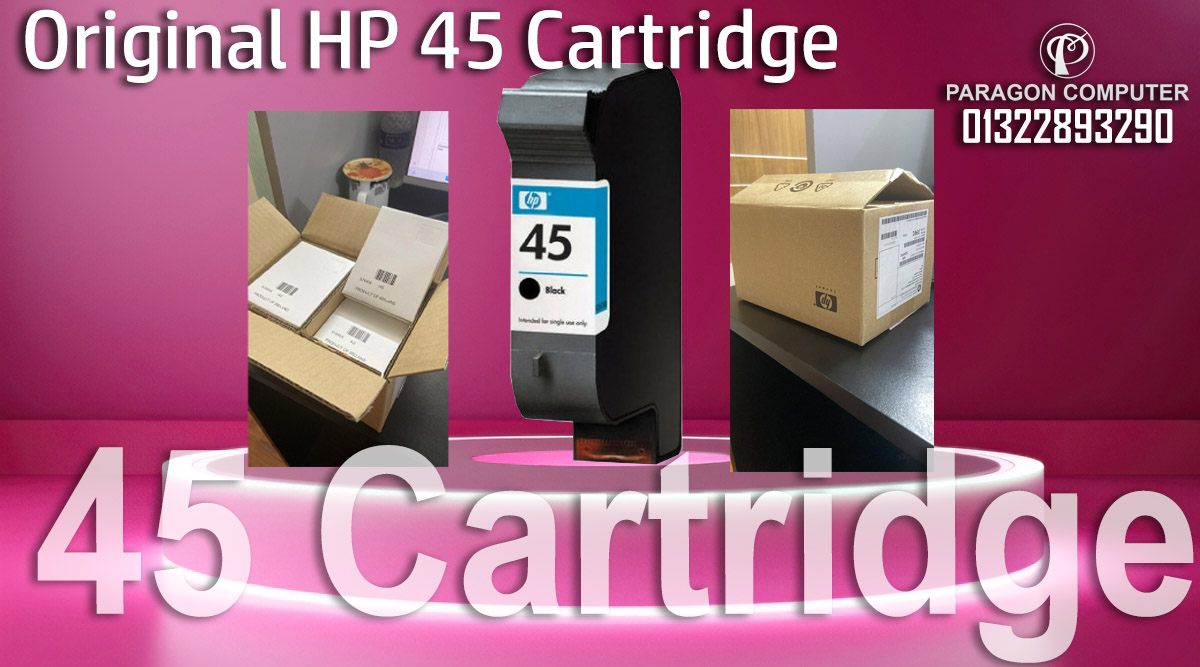 HP 45 Cartdige in BD Paragon Computer