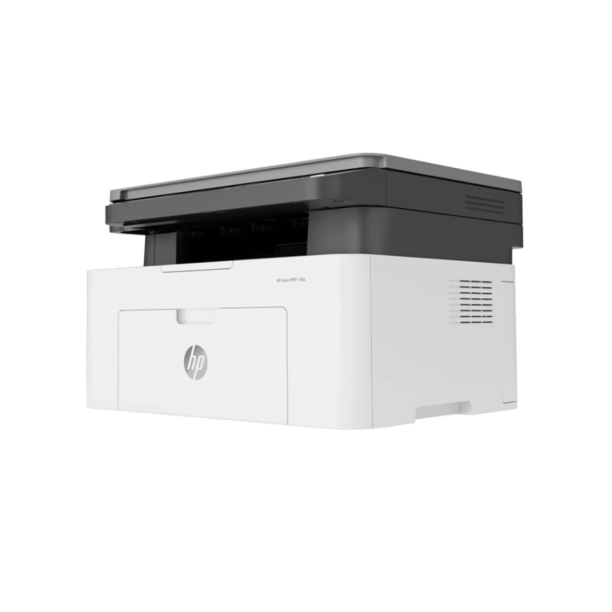 HP Laser MFP 136a Multifunction Laser Printer Front Side View