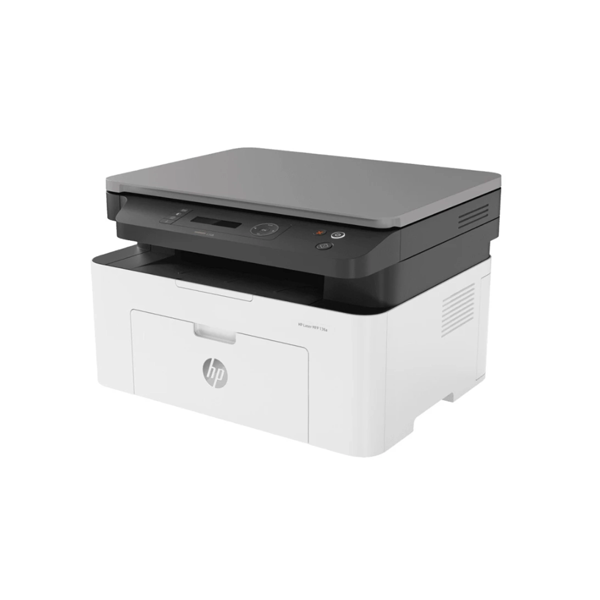 HP Laser MFP 136a Multifunction Laser Printer Side View