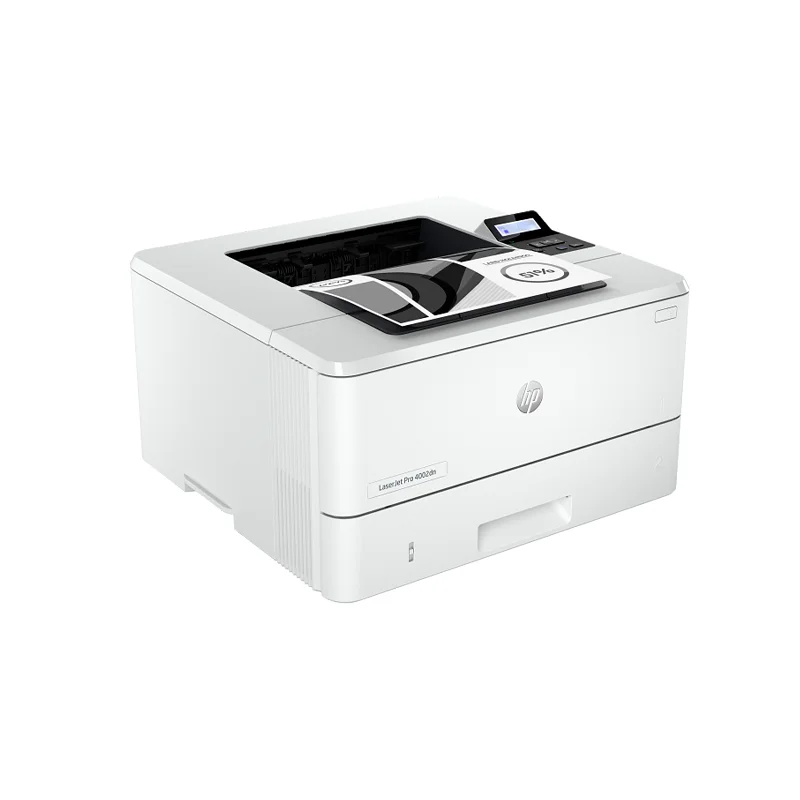HP Laser Jet Pro 4002dn Single Function Printer Front Side View Paragon Computer Webp