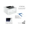 HP Laser Jet Pro 4002dn Single Function Printer In the box
