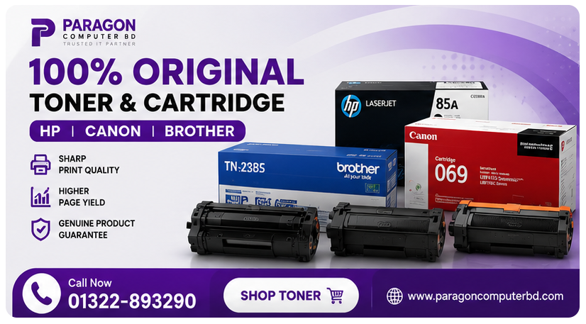 Toner Price in bd Price in 2026 Paragon Computer Slide show Round