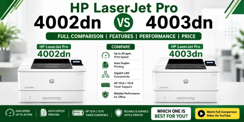 HP 4002dn vs 4003dn Comparison