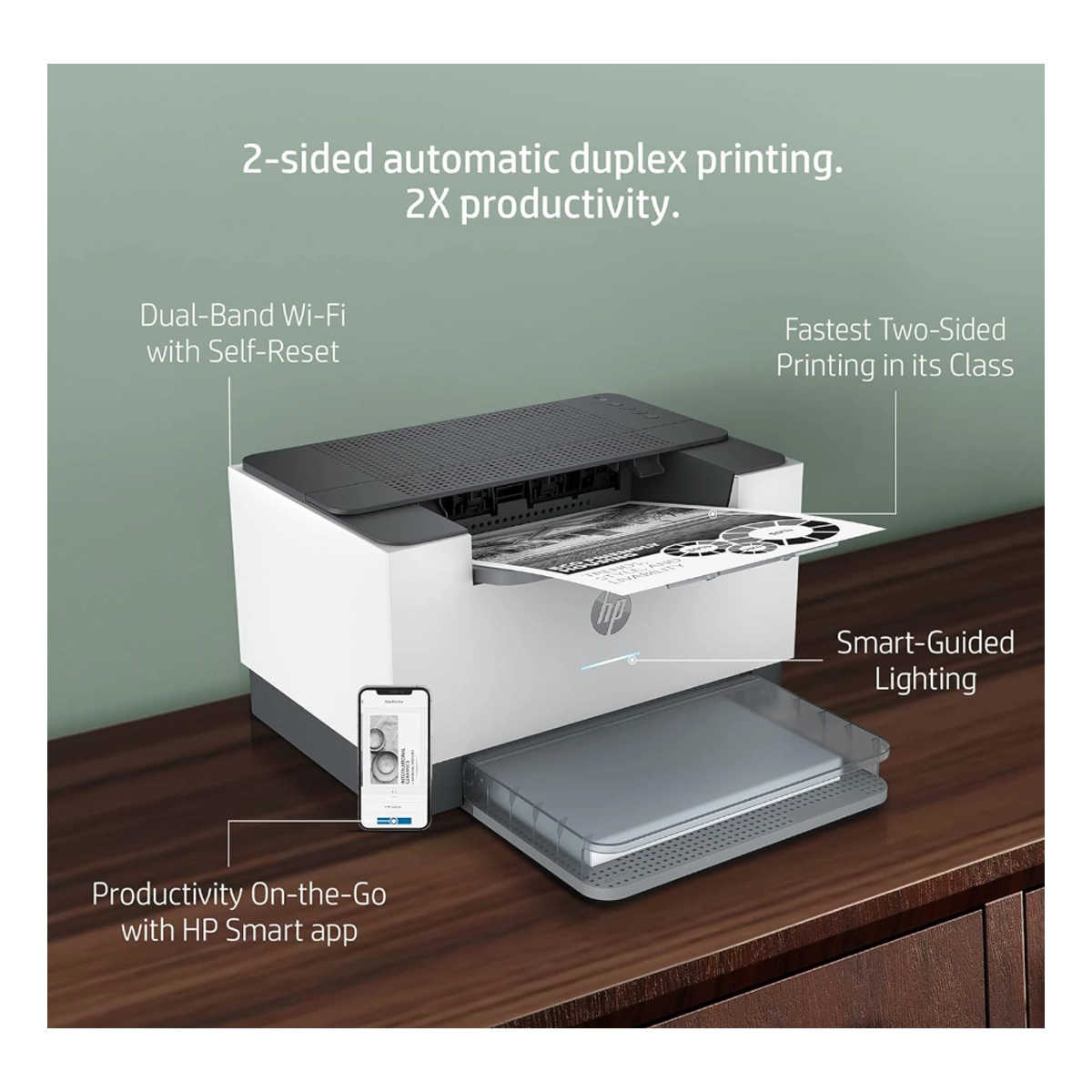 HP LaserJet M208dw Single Function Printer SPEC
