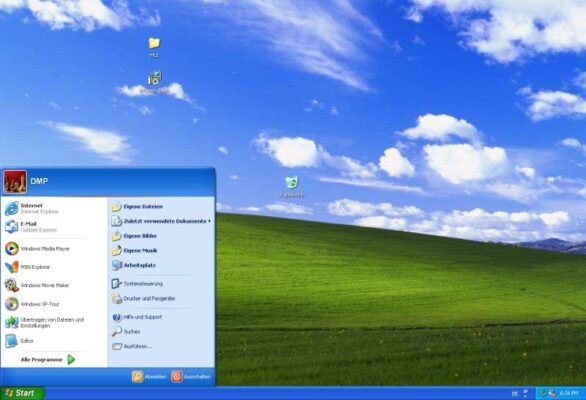 Windows XP Start Menu