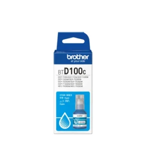 Brother BTD100C Cyan Ink Bottle 