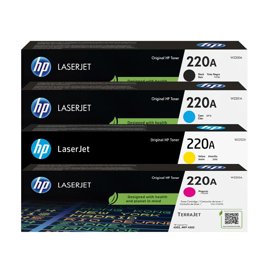 Hp 220A Color Laser Toner Full Set